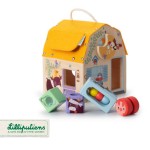 Drewniany domek dźwiękowy Farma 12 m+