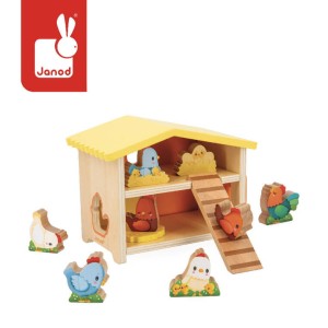 Drewniany domek Farma Mój pierwszy kurnik 