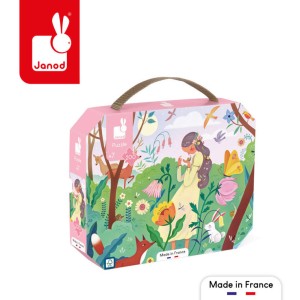 Puzzle w walizce Matka natura 200 elementów 7+ Made in France