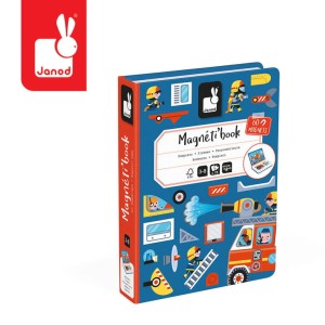 Magnetyczna układanka Straż pożarna Magnetibook 