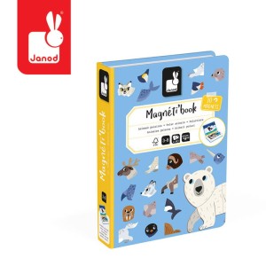 Magnetyczna układanka Zwierzęta polarne Magnetibook