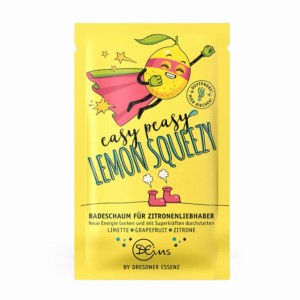 EASY PEASY LEMON SQUEEZY Pianka do kąpieli dla miłośników cytryny 60g