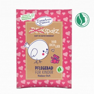 KOCHAM CIĘ!  malinowa kąpiel pielęgnacyjna 50g