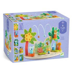 Zabawka wczesnorozwojowa ZOO 8 aktywności 