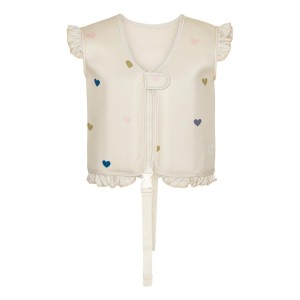 Kamizelka do pływania Neo Frill Milk Hearts 1-3L