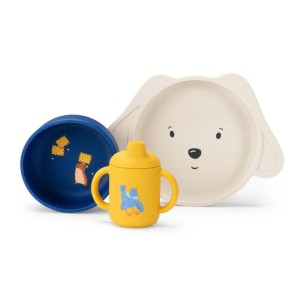 Silik. naczynia dziecięce PUCE & PILOU